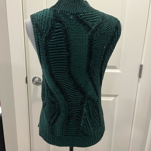 Knit Mock Neck Sweater/Vest - Picture 8 of 8